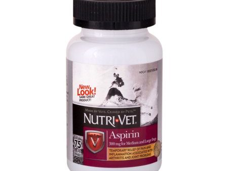 Nutri-Vet Aspirin Chewable Tablets for Large Dogs Online