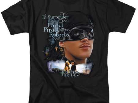 PRINCESS BRIDE : SURRENDER S\S ADULT 100% COTTON 18\1 T-SHIRT BLACK 5X Discount