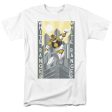 POWER RANGERS : WHITE RANGER DECO S\S ADULT 100% COTTON 18\1 T-SHIRT White 3X Fashion