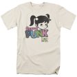 PUNKY BREWSTER : PUNK GEAR S\S ADULT 100% COTTON 18\1 T-SHIRT CREAM XL Online Hot Sale